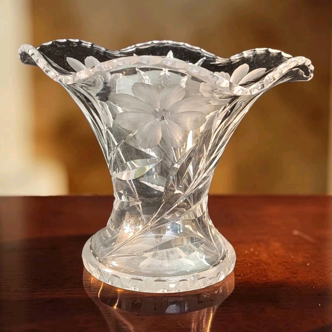  Vtg Pairpoint Corporation Cut Glass 