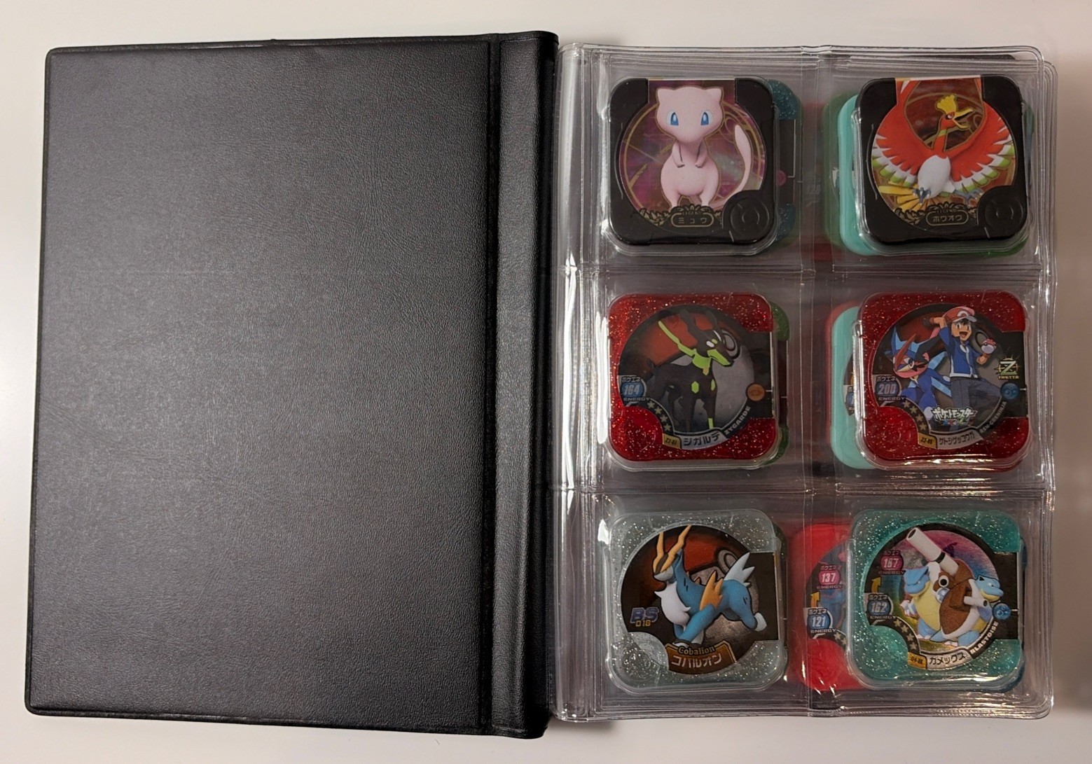 Rare Pokemon Tretta Collection Binder - Battle Chips - Legend/Master Class Real Rare Pokemon Tretta Collection Binder - Battle Chips - Legend/Master Class Real