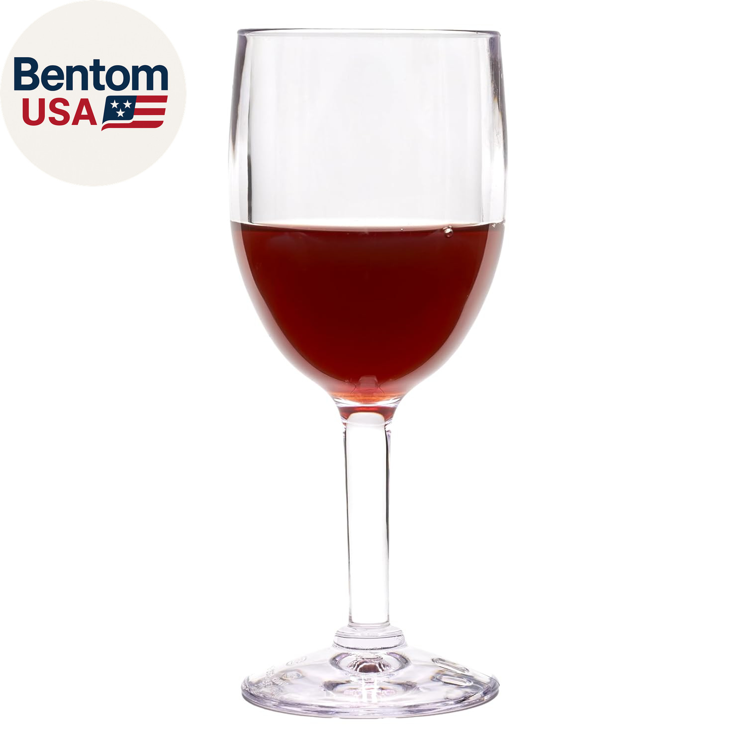 G.E.T. SW-1404-1-SAN-CL-EC Heavy-Duty Reusable Shatterproof Plastic Wine Glasses