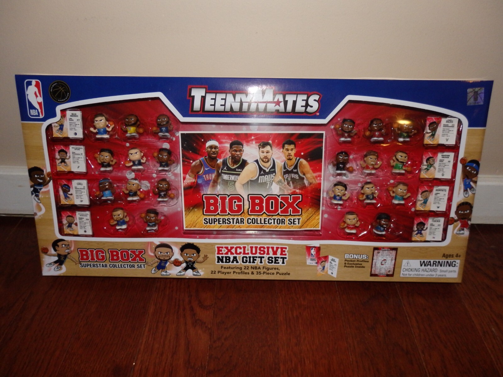NEW NBA TeenyMates 2024 Basketball BIG BOX Collector Set *TATUM, CURRY, LUKA+++ NEW NBA TeenyMates 2024 Basketball BIG BOX Collector Set *TATUM, CURRY, LUKA+++