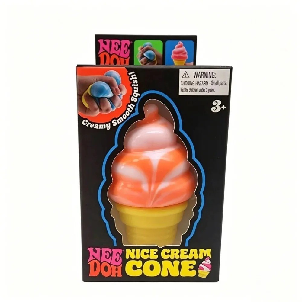 NeeDoh NICE CREAM CONE Ice Cream Squishy Toy 2026 NEE DOH Stress Ball NeeDoh NICE CREAM CONE Ice Cream Squishy Toy 2026 NEE DOH Stress Ball
