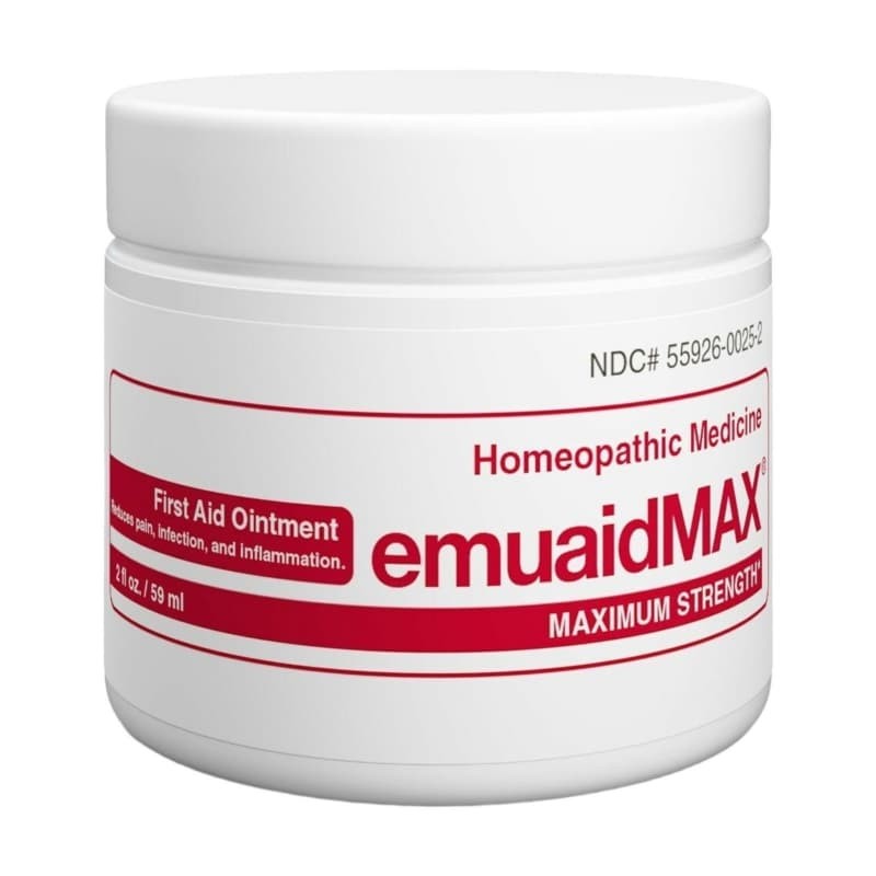 EMUAID Max First Aid Ointment 2oz Maximum Strength Skin Relief Therapy 1-4pc US