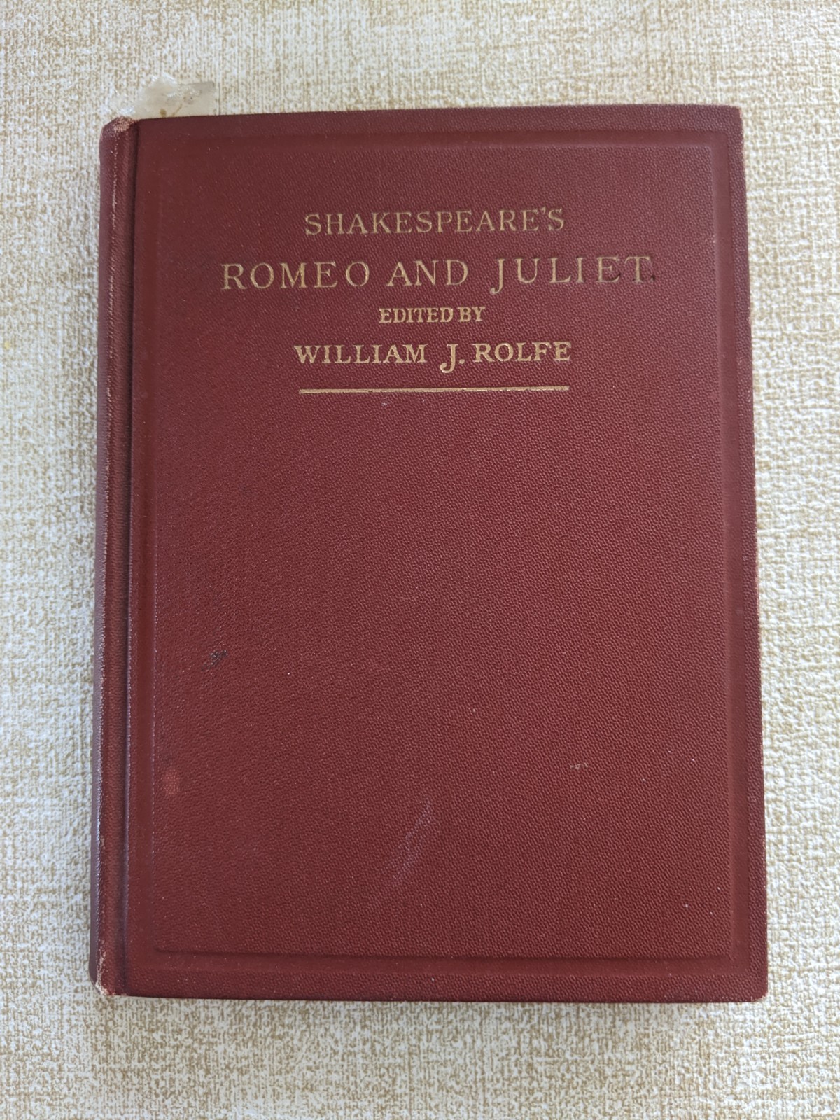 Romeo and Juliet by Shakespeare 1921 Illustrated Hardcover American Book Co.