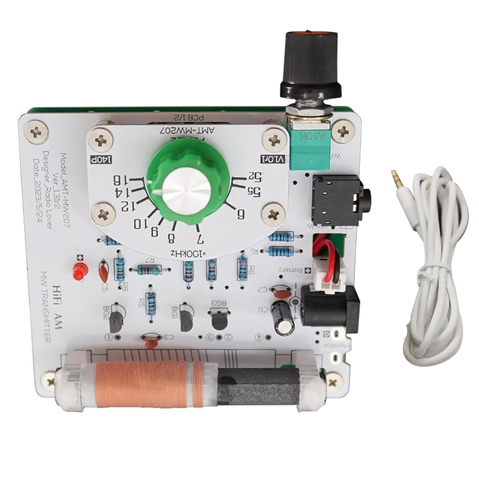 1PCS AMT-MW207 525-1605kHz MW Medium Wave Transmitter AM Radio Transmitter
