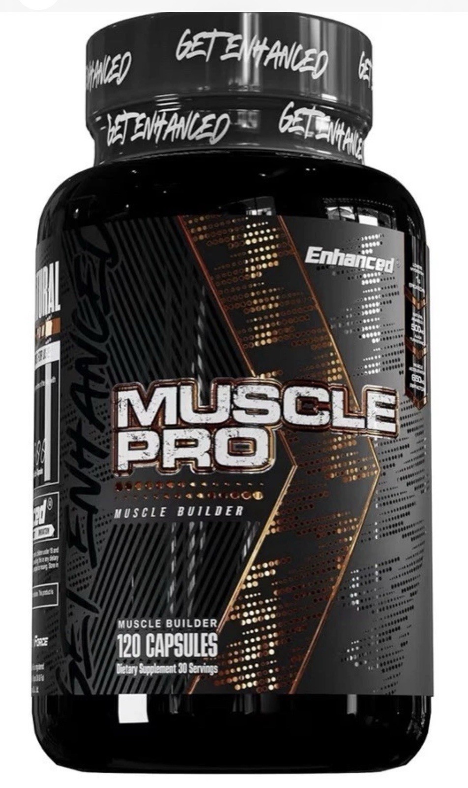 Enhanced Muscle Pro Muscle Builder Supplement Muscle Growth 120 Capsules Enhanced Muscle Pro Muscle Builder Supplement Muscle Growth 120 Capsules
