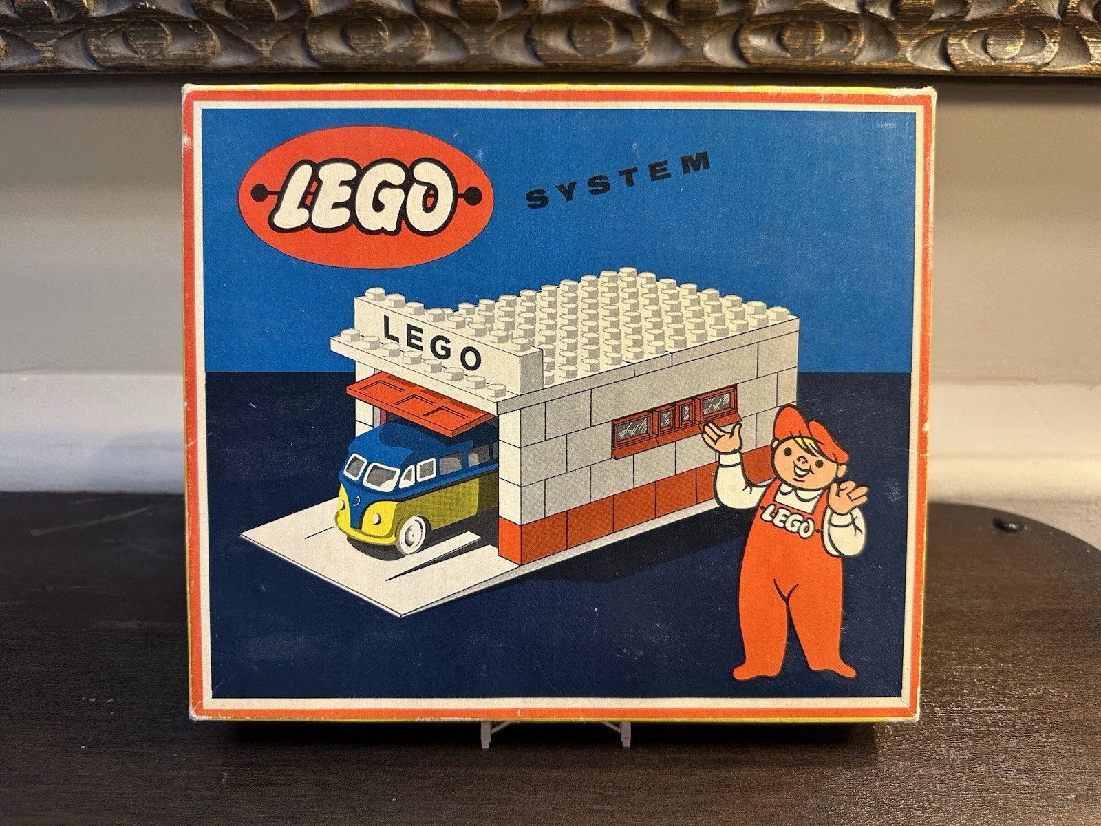 1957 Lego System 236-2 Garage and Van Set In Box With Insert