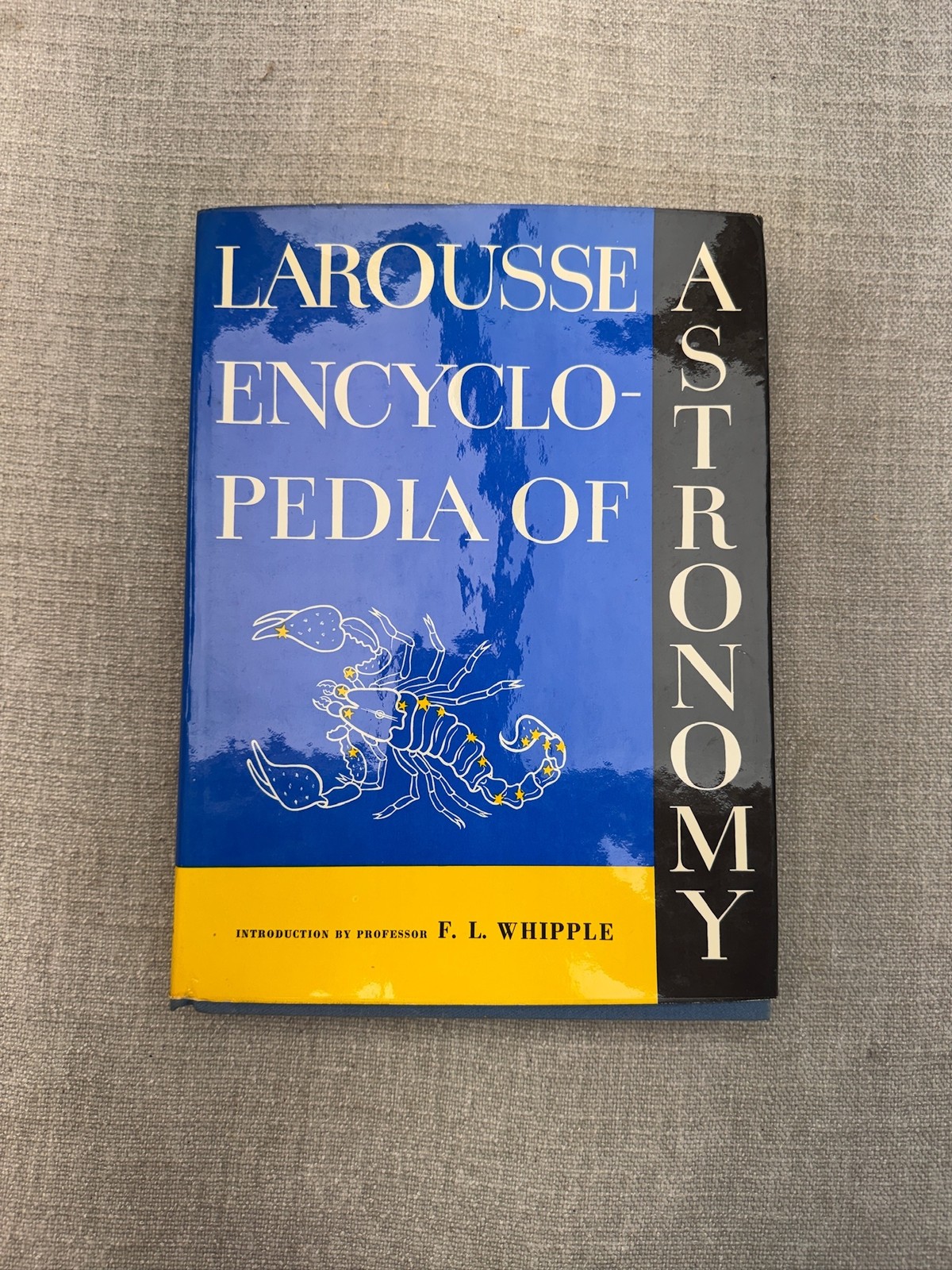 Vintage Larousse Encyclopedia Of Astronomy Guest Sidgwick Blue HC Hamlyn 1962