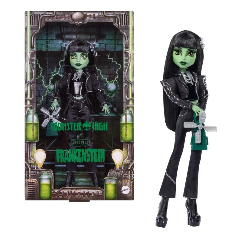 Monster High x Universal Monsters Frankenstein Collector Doll with Black Clothes