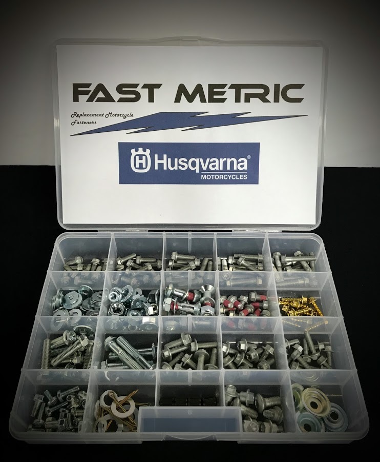 250pc HUSQVARNA Bolt Kit TE TC CR FC FE 65 85 100 144 125 250 300 350 450 501