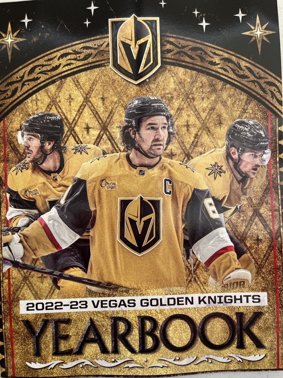 2022 2023 LAS VEGAS GOLDEN KNIGHTS YEARBOOK HOCKEY STANLEY CUP FINAL CHAMPIONS