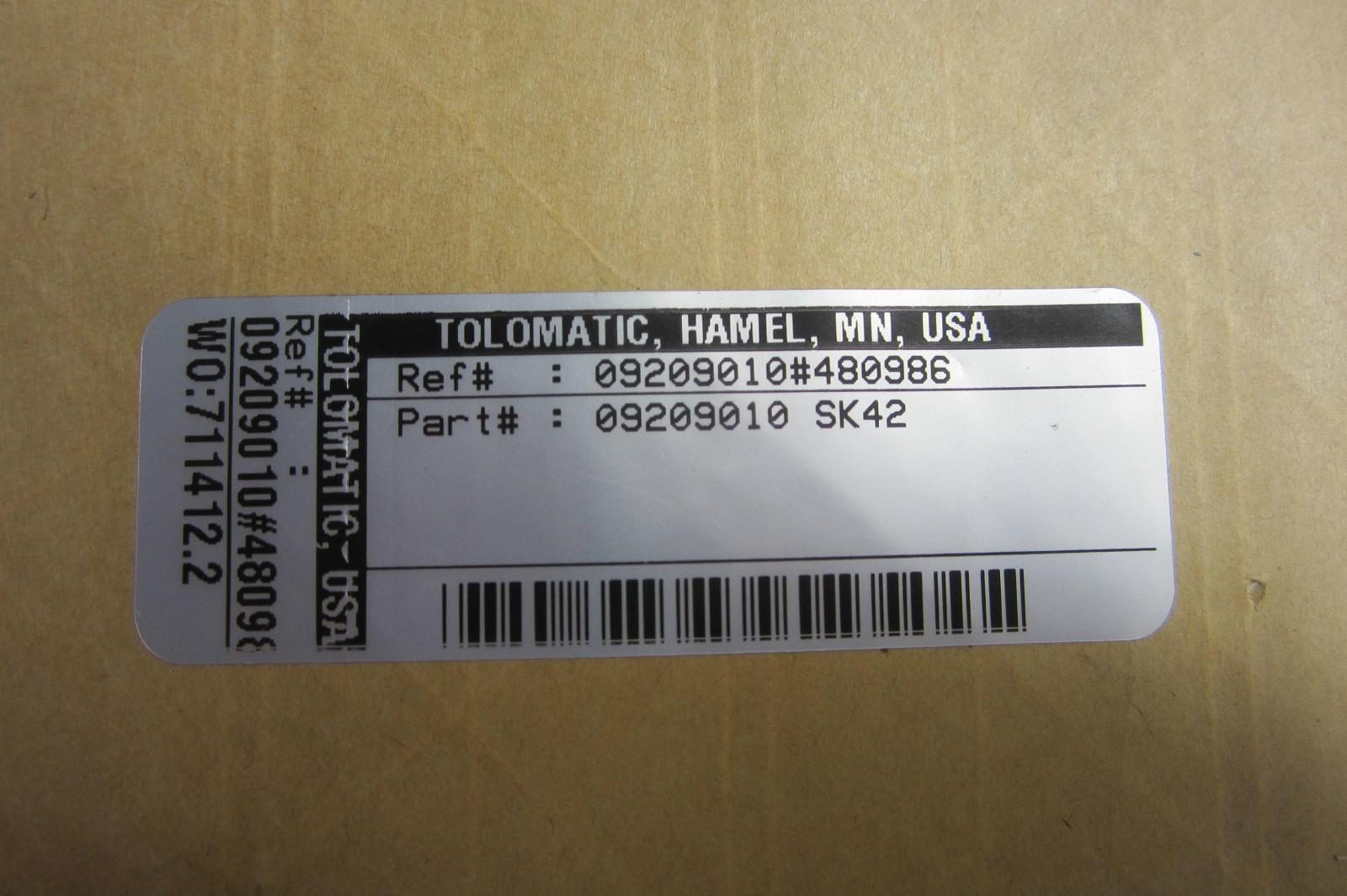 NEW TOL-O-MATIC 09209010SK42 KIT NEW TOL-O-MATIC 09209010SK42 KIT