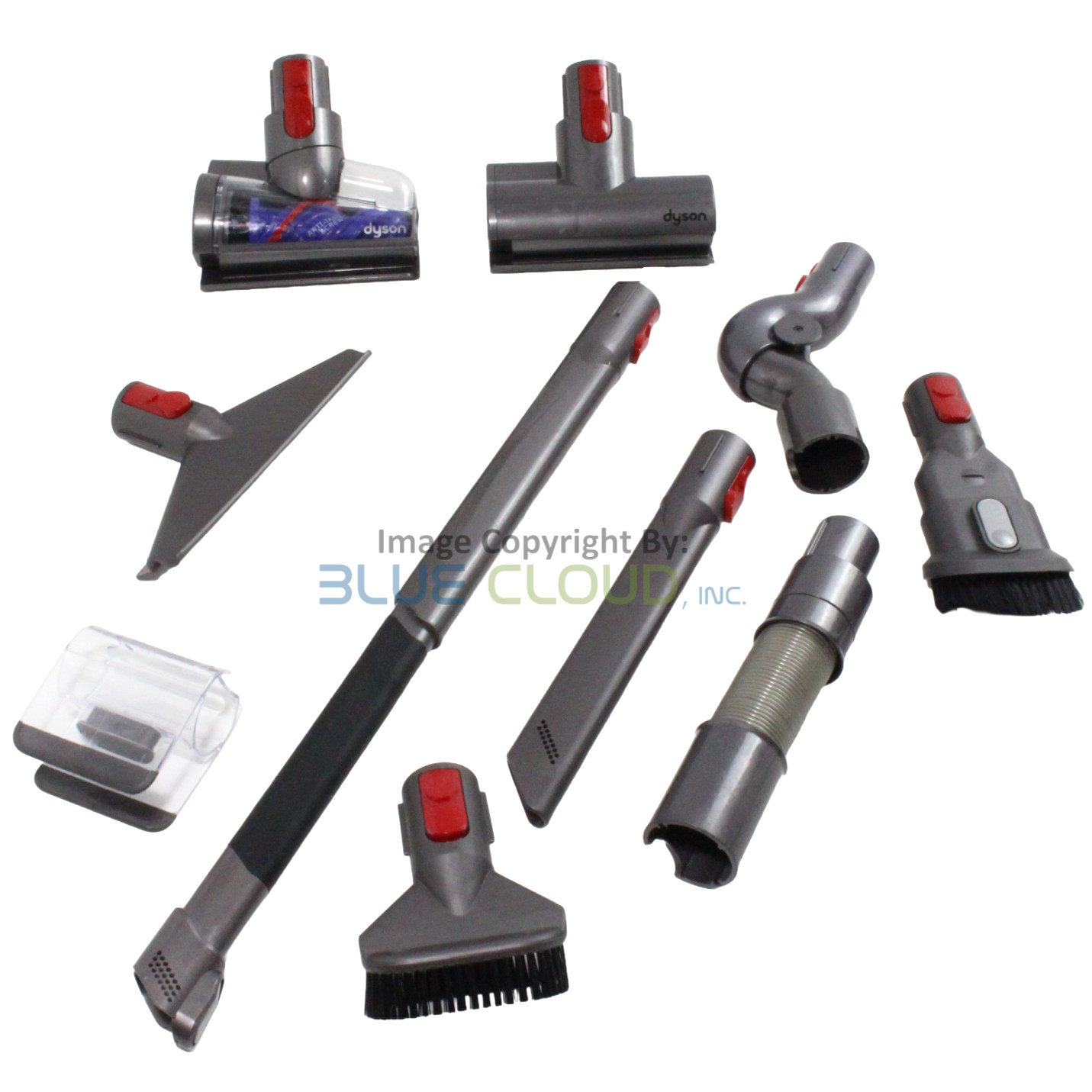 (10pcs) GENUINE Dyson TOOL ATTACHMENTS ACCESSORY BRUSH KIT SET V7 V8 V10 V11 V15
