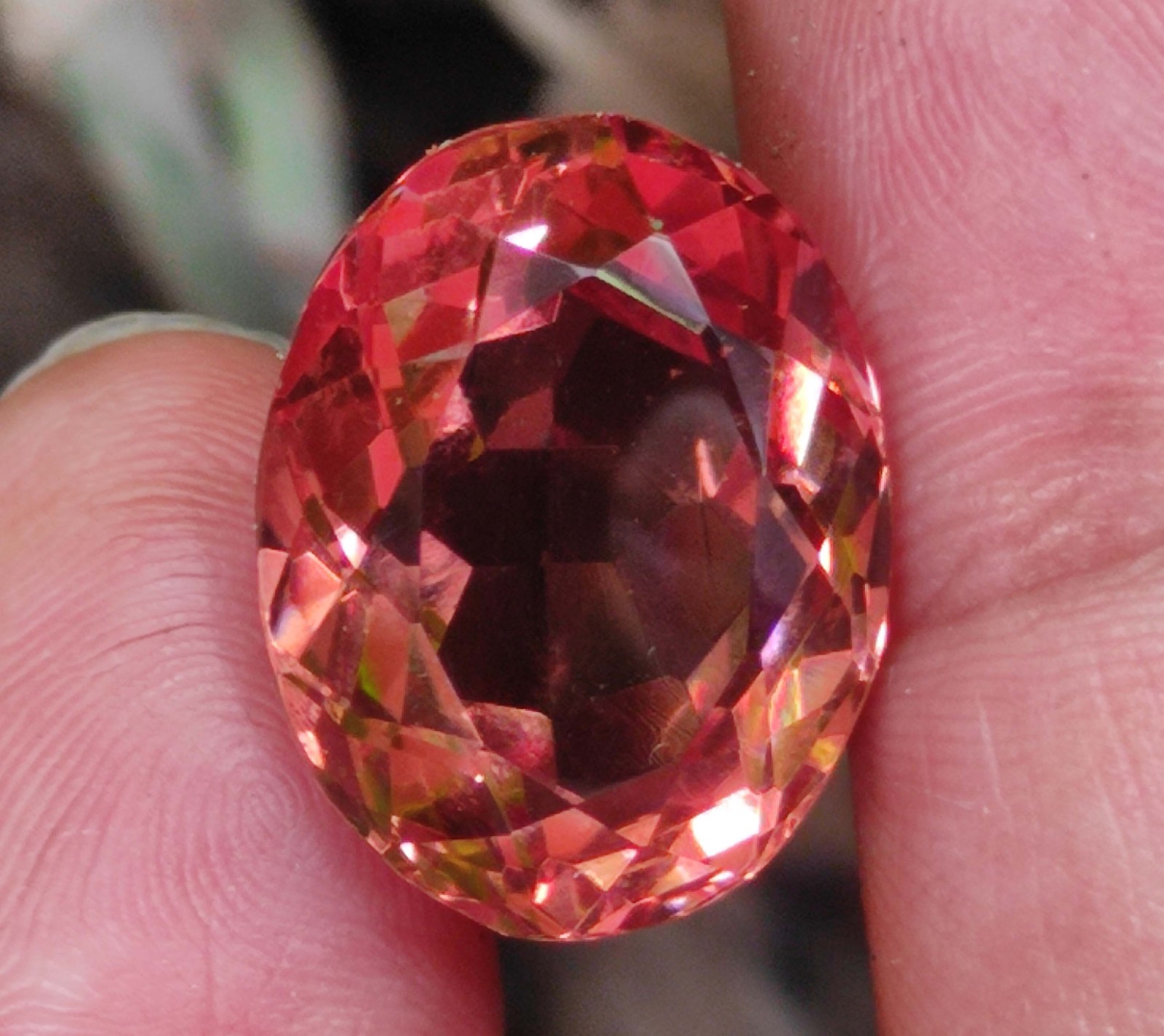 Nice Oval Cut A+18.60 Ct NATURAL Zultanite 7 Color GIE Certified Loose Gemstone
