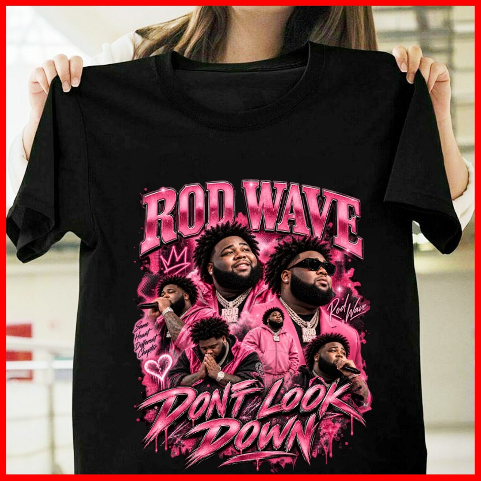 SALE Rod Wave Don't Look Down tour 2026, Rod Wave Bootleg shirt For Fans SALE Rod Wave Don't Look Down tour 2026, Rod Wave Bootleg shirt For Fans