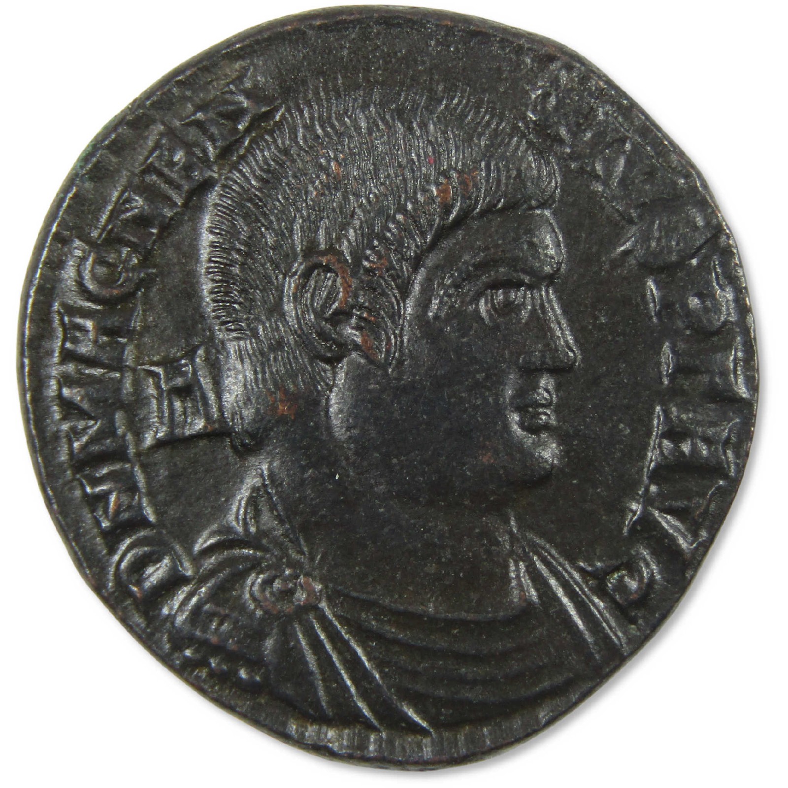 350-353 AD Magnentius Roman Empire Centenionalis Victory XF Ancient