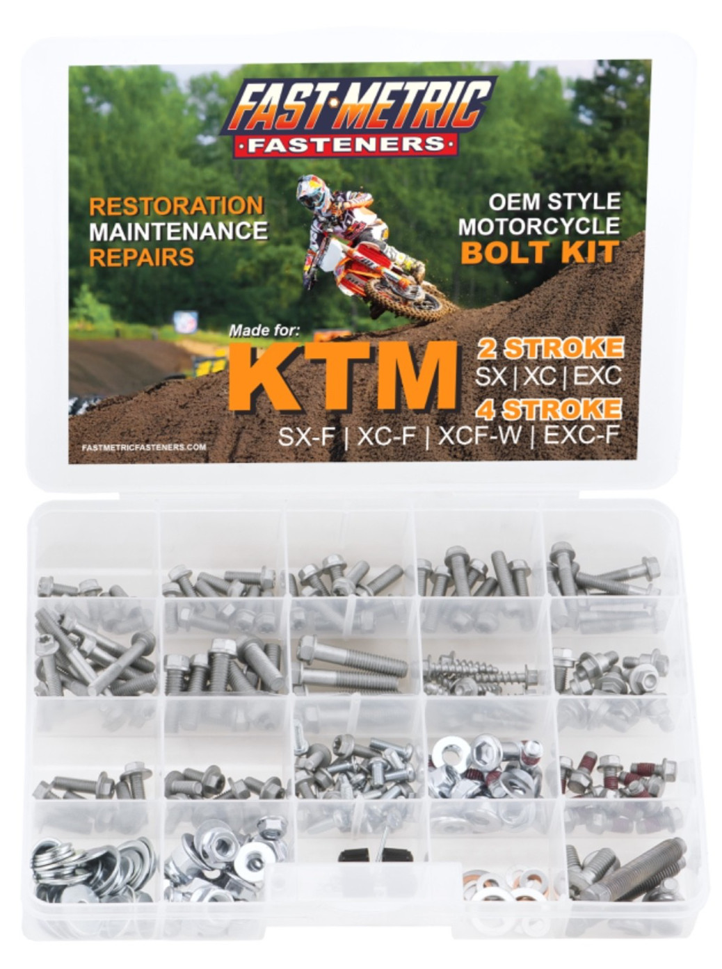 250pc KTM  FASTENER KIT XCW EXC