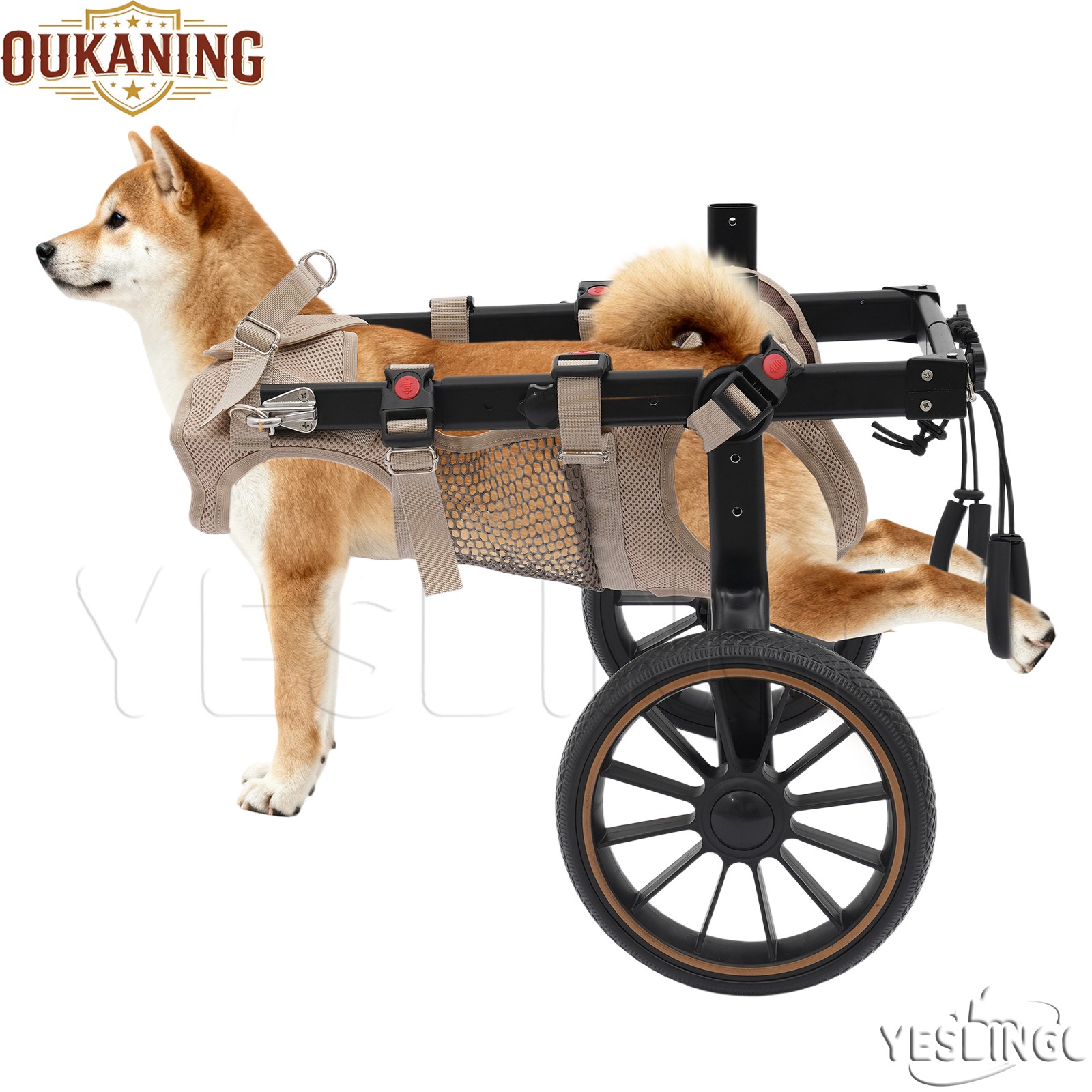 Dog Wheelchair For Back Legs Pet Rehabilitation Walking Aid Size‎ L OR XL