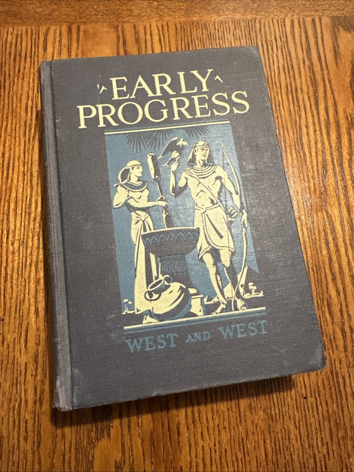 Early Progress book by Willis West and Ruth West 1946 Vintage hardcover good Early Progress book by Willis West and Ruth West 1946 Vintage hardcover good