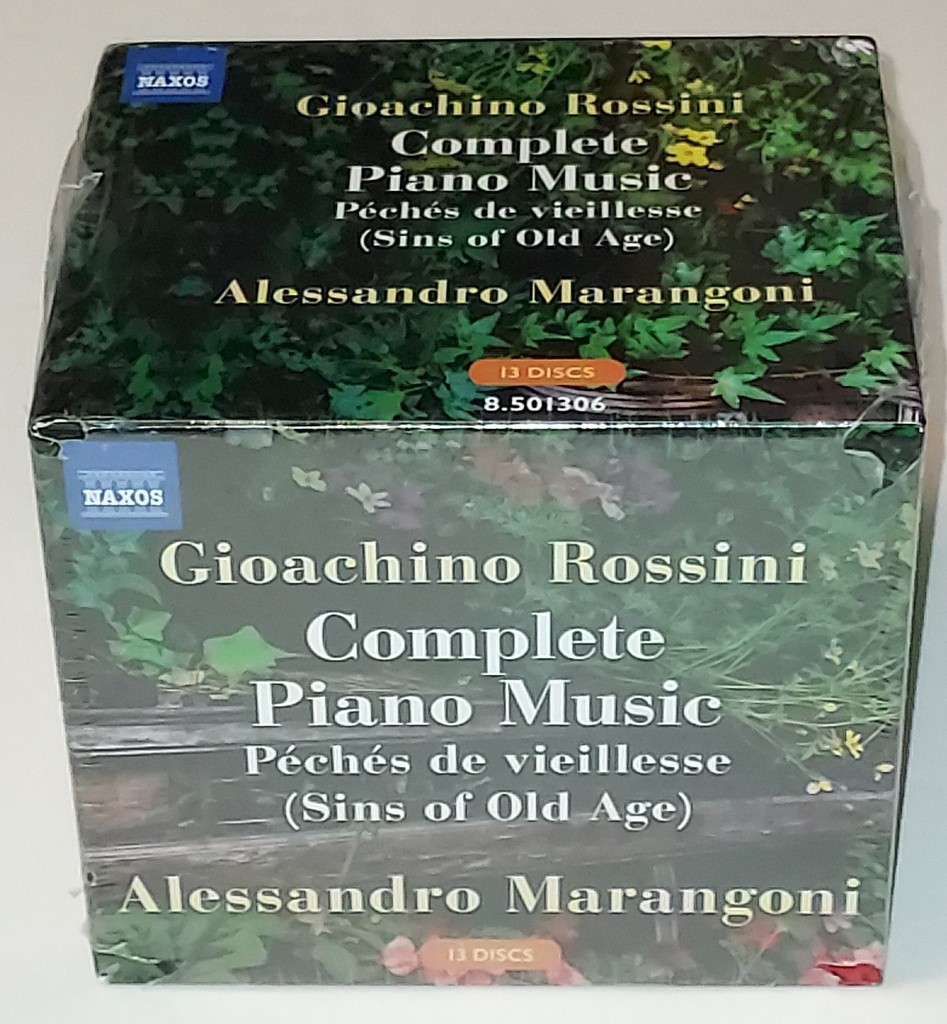Gioachino Rossini Alessandro Marangoni - Complete Piano Music /NEW 13 CD Box Set