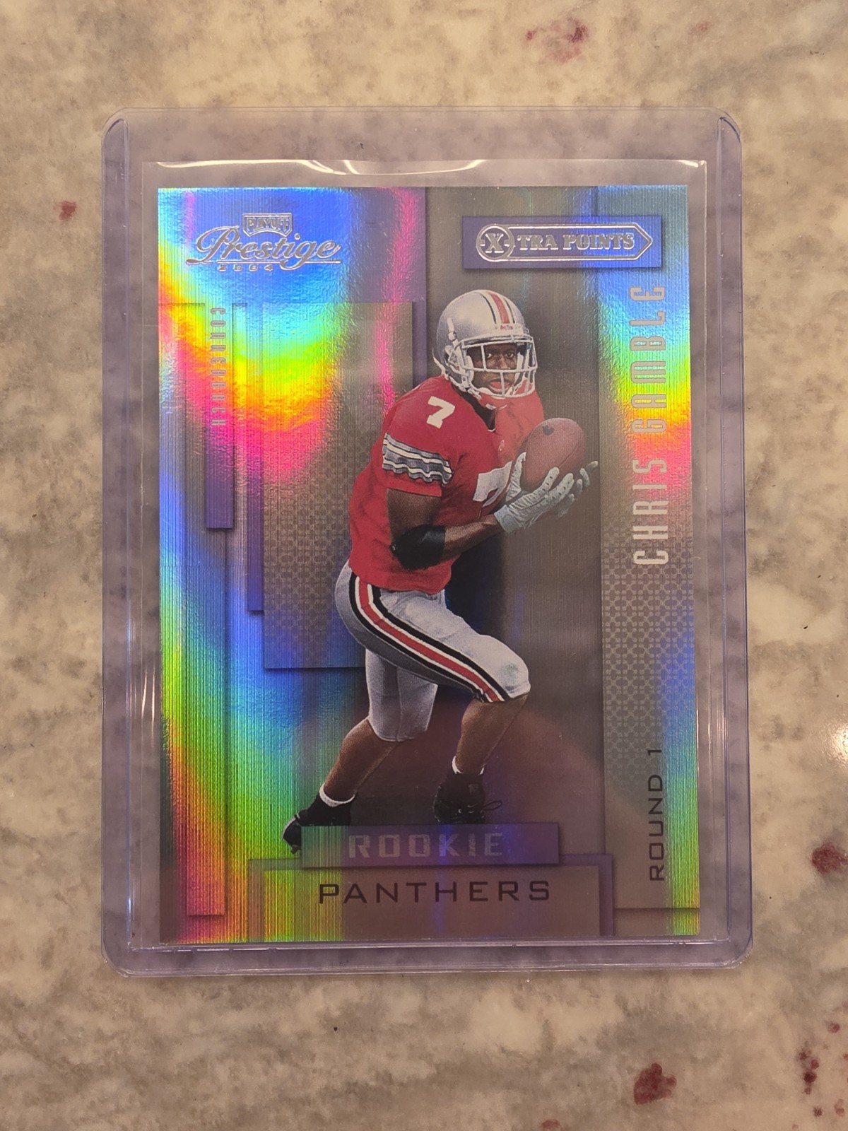 2004 Playoff Prestige Xtra Points Purple /75 Chris Gamble #173 Rookie RC 