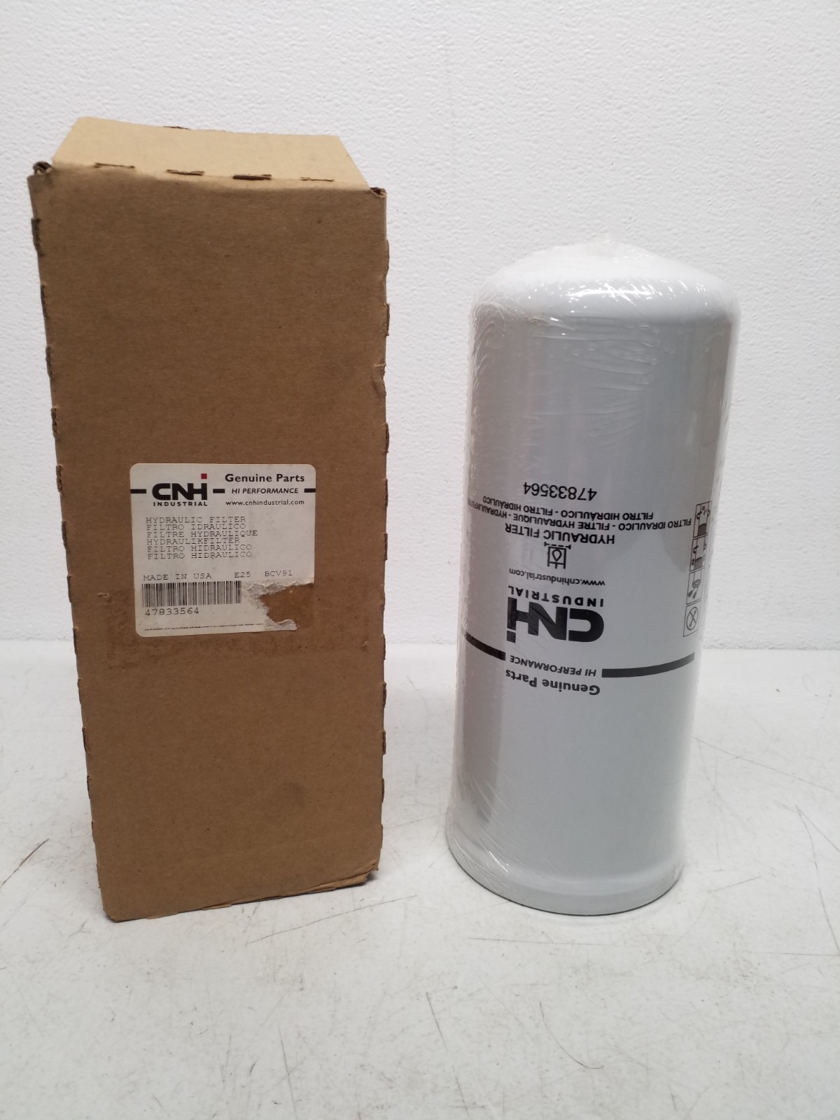 CNH Industrial 47833564 Hydraulic Oil Filter Heavy Equipment Filtration