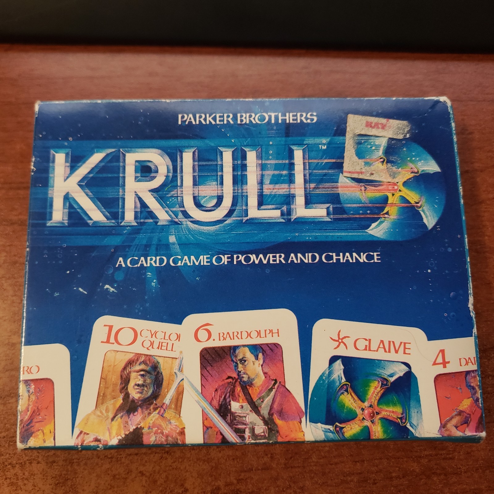 RARE Vintage 1983 Parker Brothers KRULL Card Game of Power & Chance New Open Box