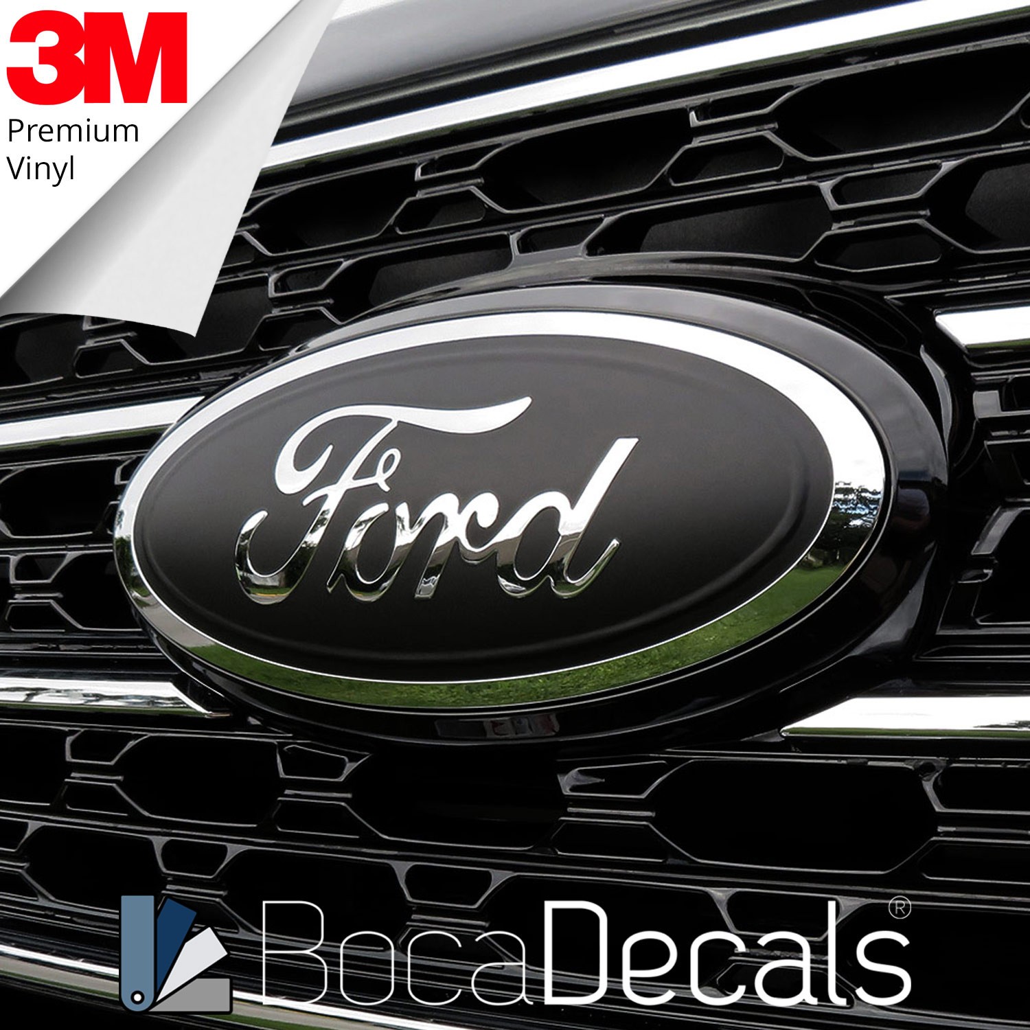 Emblem Overlay Decal Insert Decals For 2020-2026 Explorer