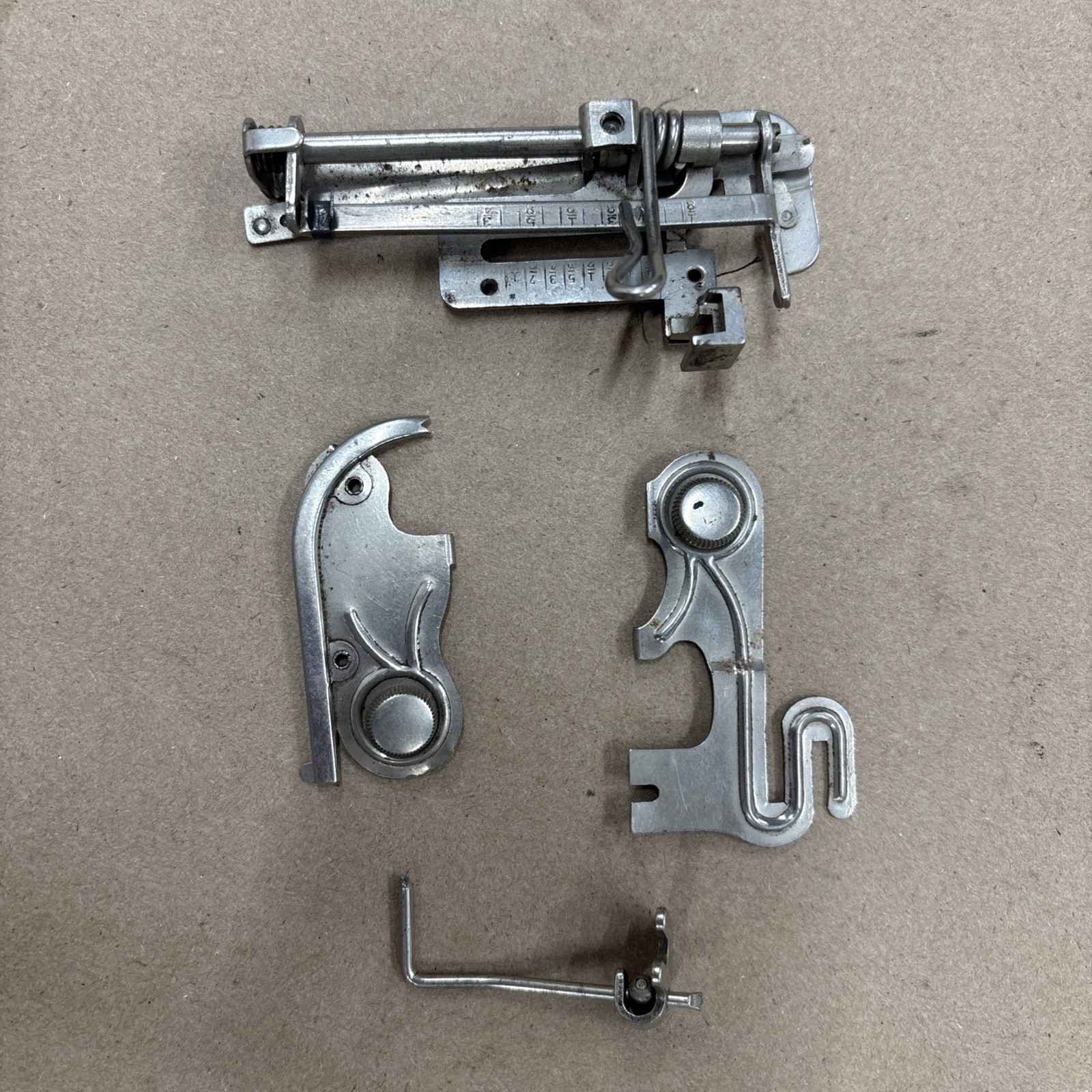 Vintage Singer Sewing Machine Tucker and Shirring Attachments Vintage Singer Sewing Machine Tucker and Shirring Attachments