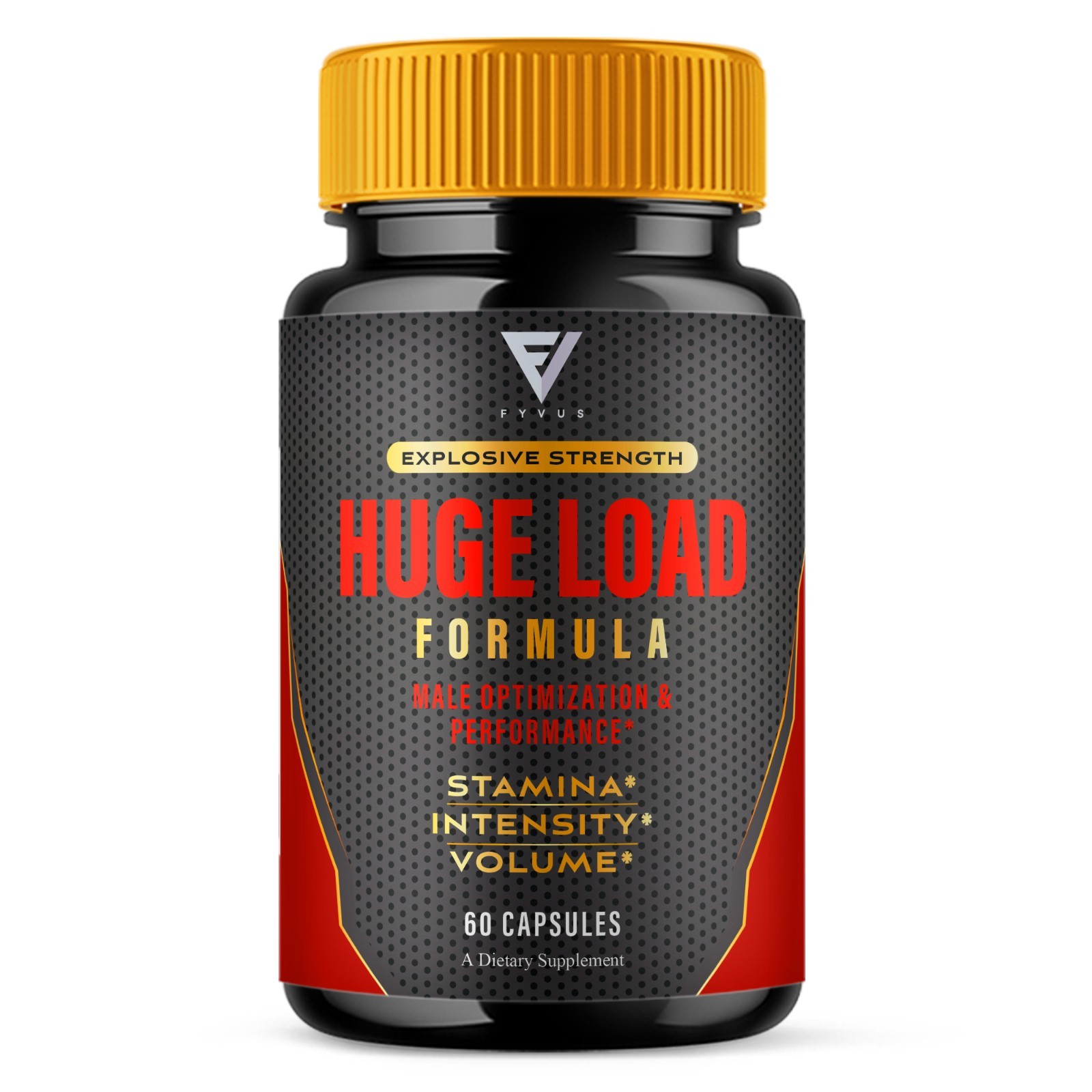 Huge Load Advanced Formula, HugeLoad Male Support Pills (60 Capsules)