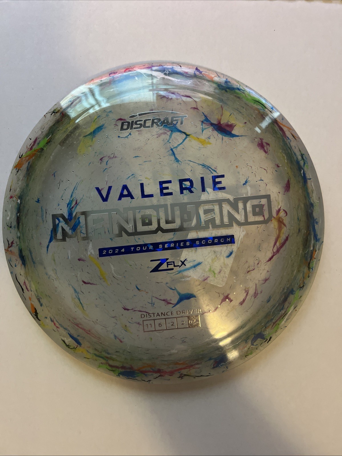 Discraft Tour Series 2024 Valerie Mandujano Scorch 173-174g Discraft Tour Series 2024 Valerie Mandujano Scorch 173-174g