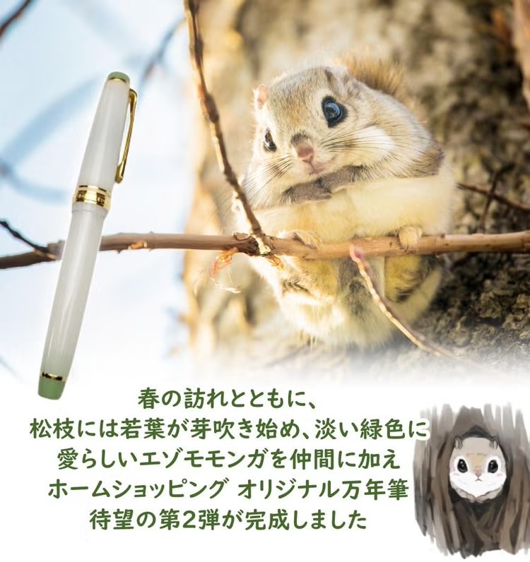 Sailor Pro Gear Ezo Momonga Fountain Pen M Nib Limited Edition Japan New
