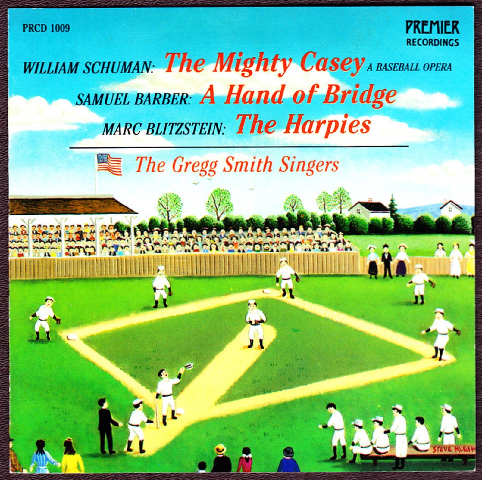 Gregg Smith Singers CD 3 American One-Act Operas Schuman/Barber/Blitzstein