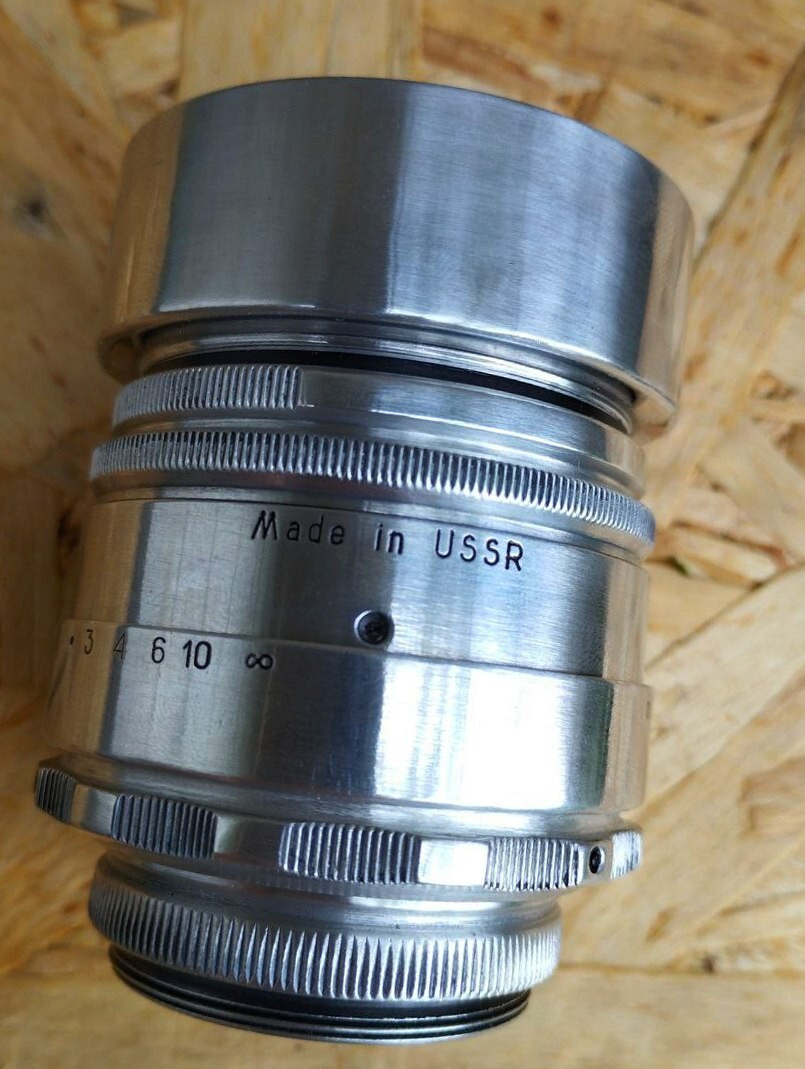 Vintage HELIOS 44-2 f2/58mm Lens Silver - M42 Mount for Unique Photography 📷