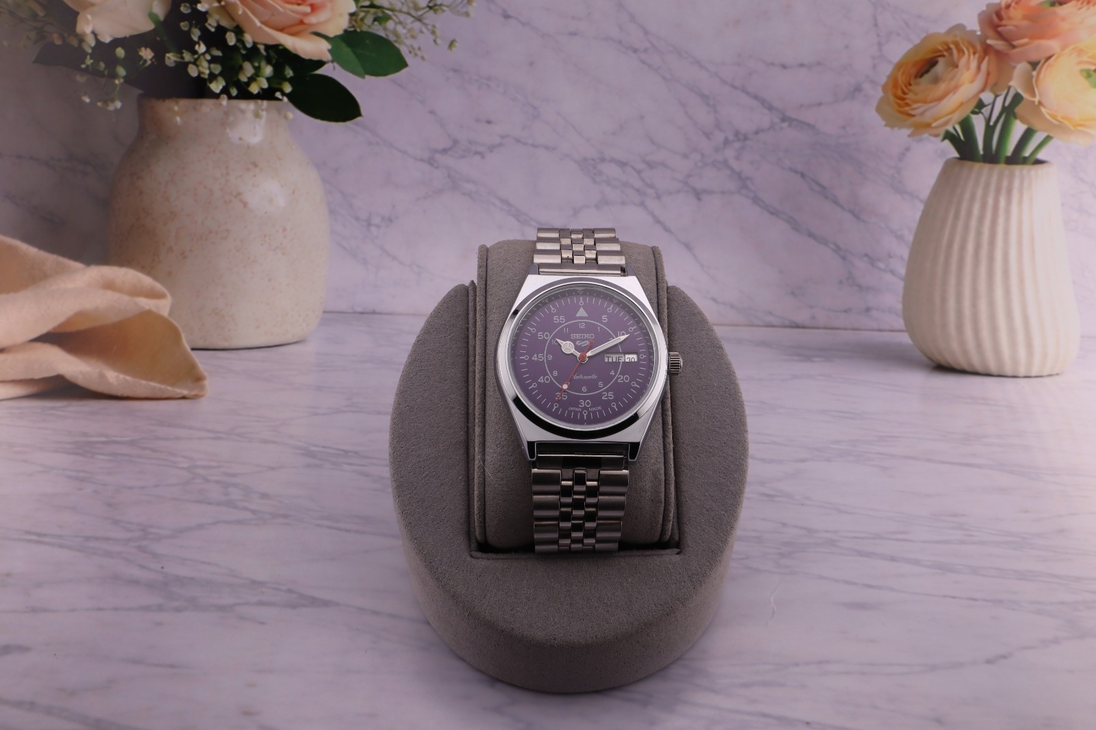 Vintage Seiko 5 Automatic 6309A 17 Jewels D/D Japan made Man\'s Wrist Watch