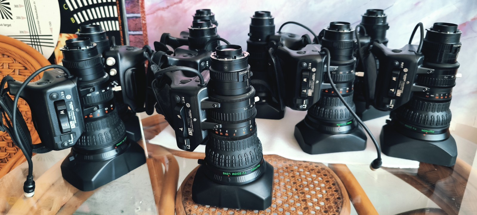 fujinon A20x8.6BRM lens B4mount ,focal length 8.6-172mm