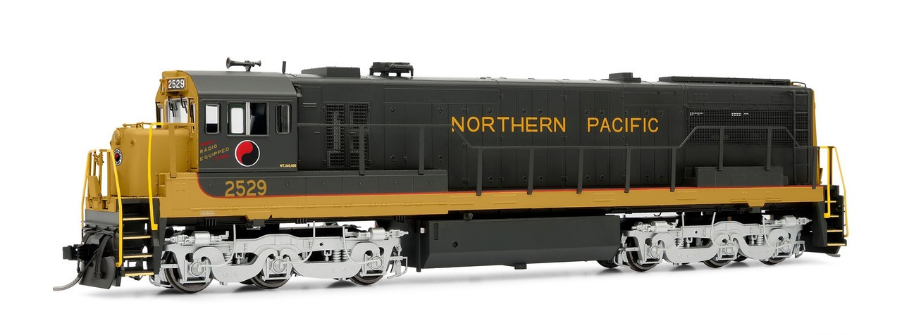 Rivarossi HR2886S HO NP GE U25C Diesel Locomotive w/DCC Sound Decoder #2529