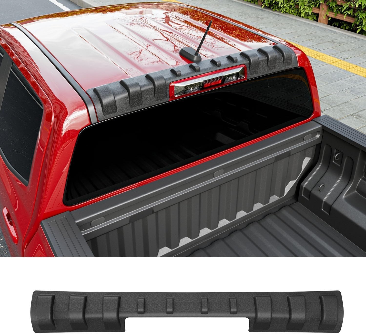 For 2023-2026 Chevy Colorado GMC Canyon Rear Roof Protector Truck Cab Roof For 2023-2026 Chevy Colorado GMC Canyon Rear Roof Protector Truck Cab Roof