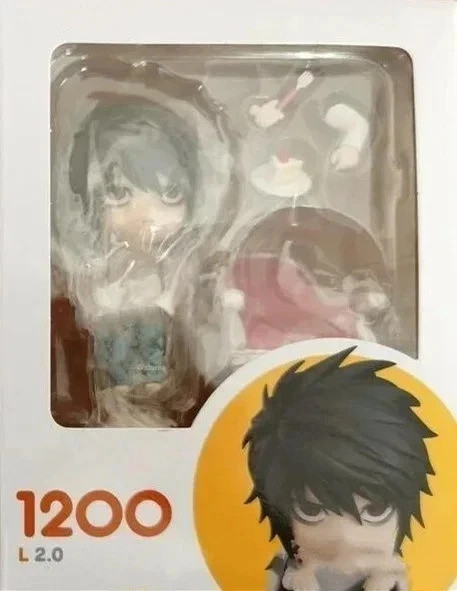 10CM Death Note Nendoroid L 2.0 1200 Lawliet PVC Anime Action Figure NEW-- 10CM Death Note Nendoroid L 2.0 1200 Lawliet PVC Anime Action Figure NEW--