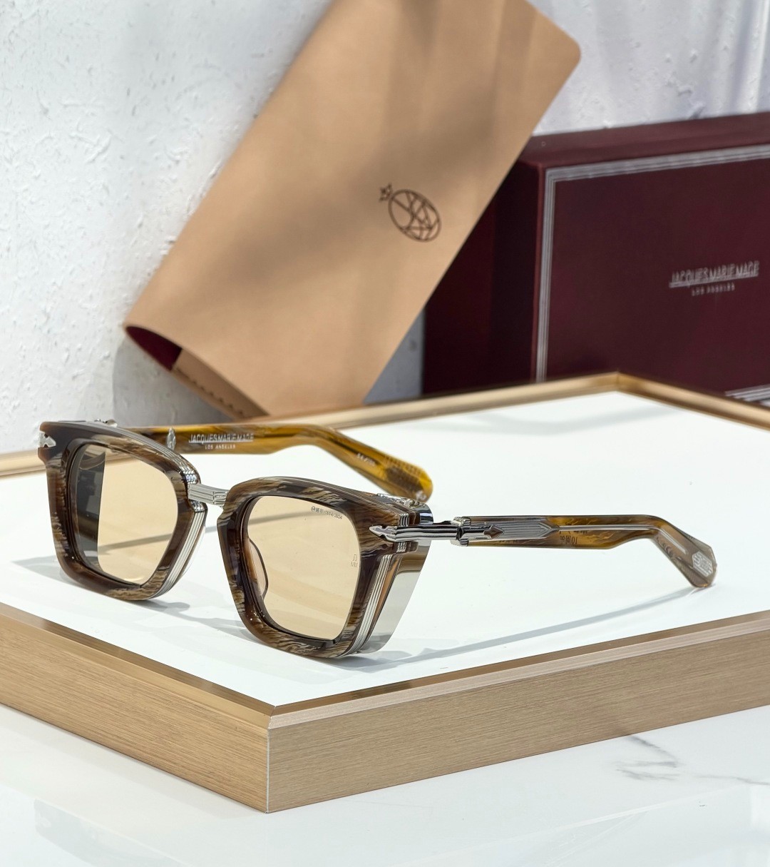 JACQUES MARIE MAGE Sunglasses MODEL：BORODINO SIZE:52口21-146