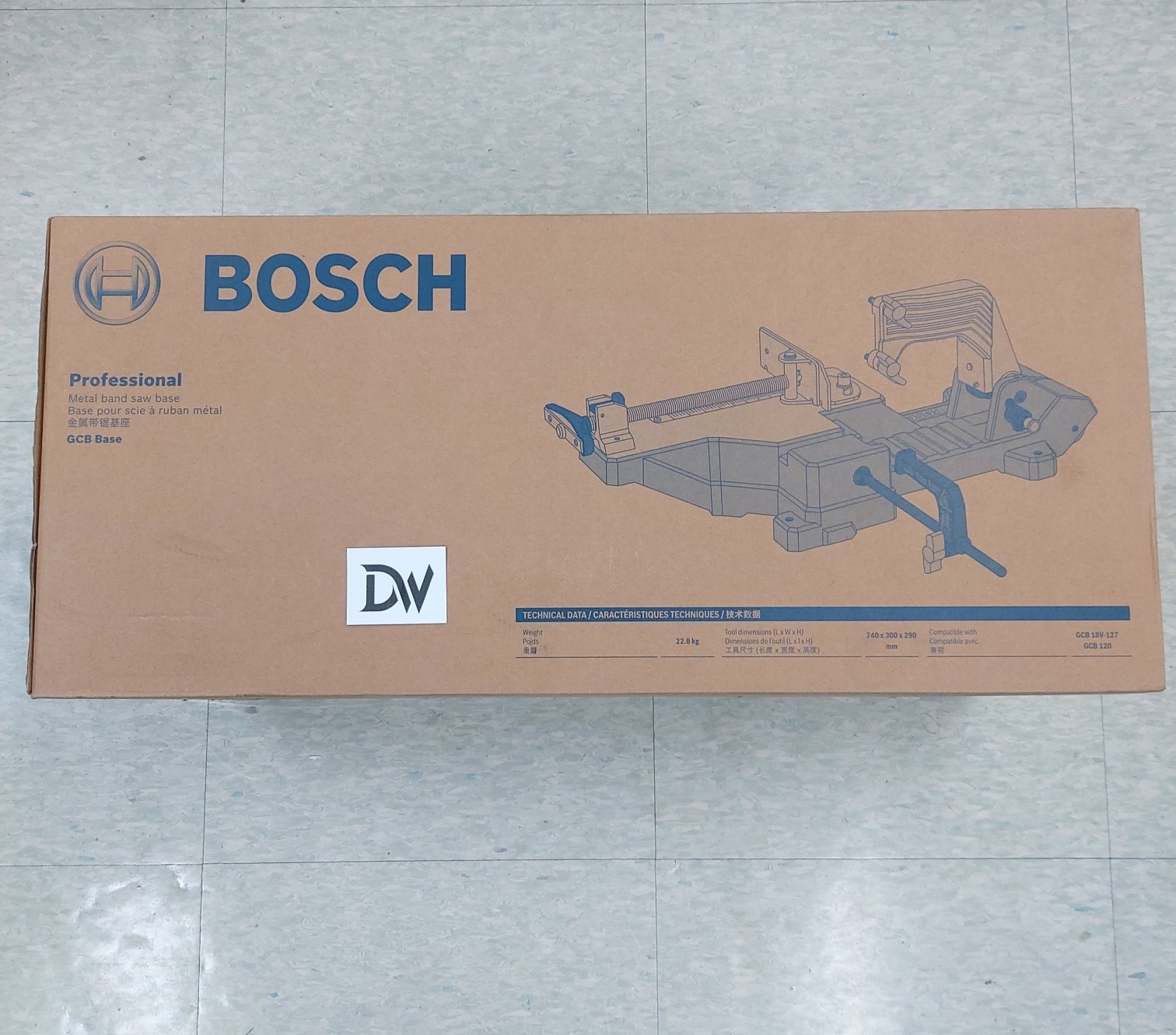 Bosch GCB120 Base Band Saw Portable Cradle (GCB120 Compatible) / bare tool