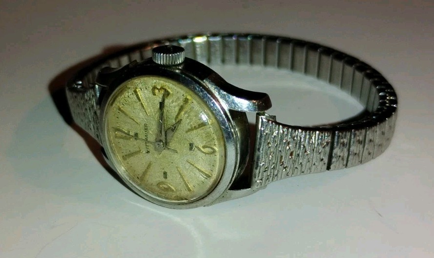 1950s Wittnauer Swiss made Vintage Ladies Watch W/Original Band/Working Movement