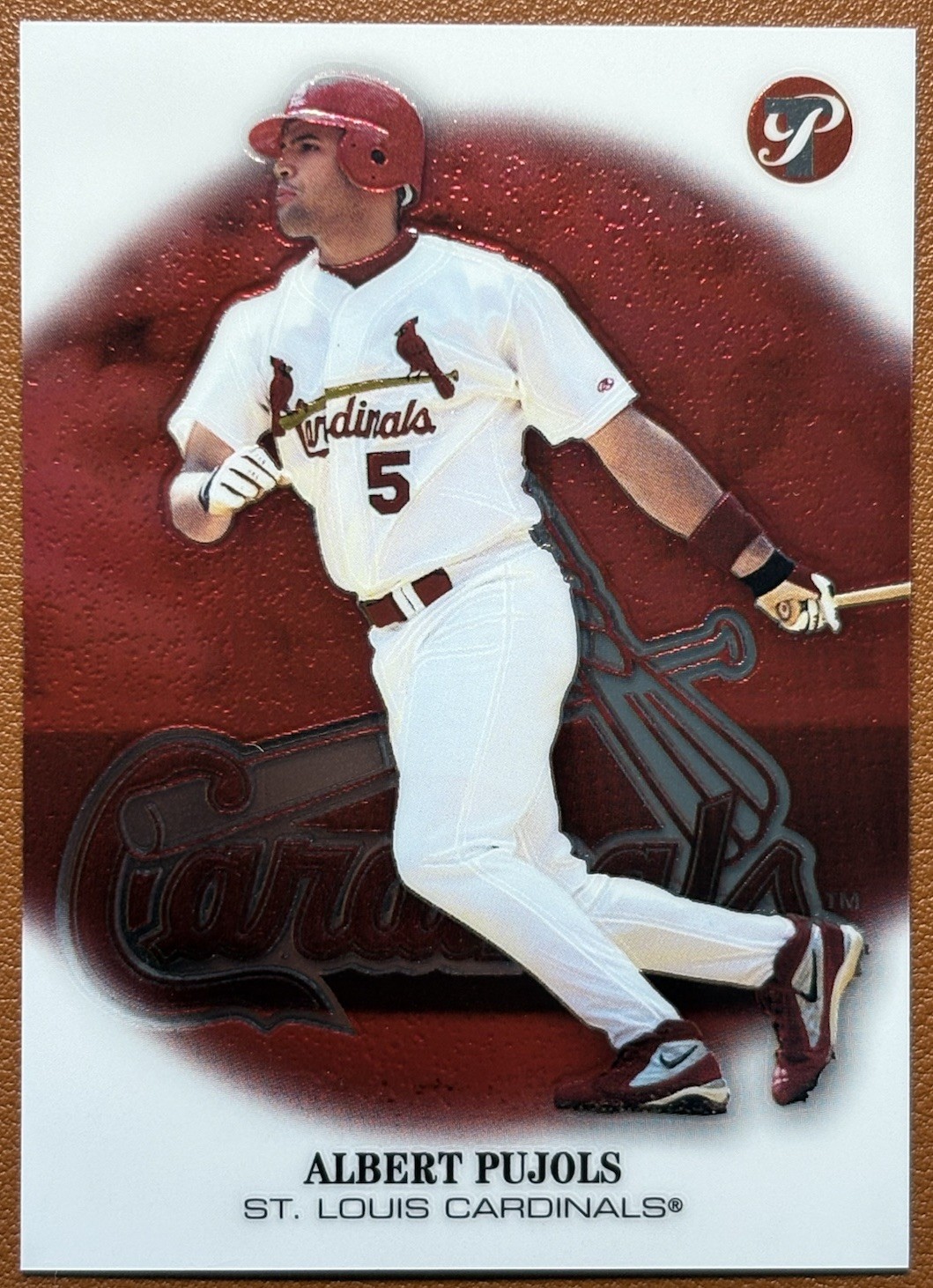 2002 Topps Pristine Albert Pujols #6 Cardinals 2002 Topps Pristine Albert Pujols #6 Cardinals
