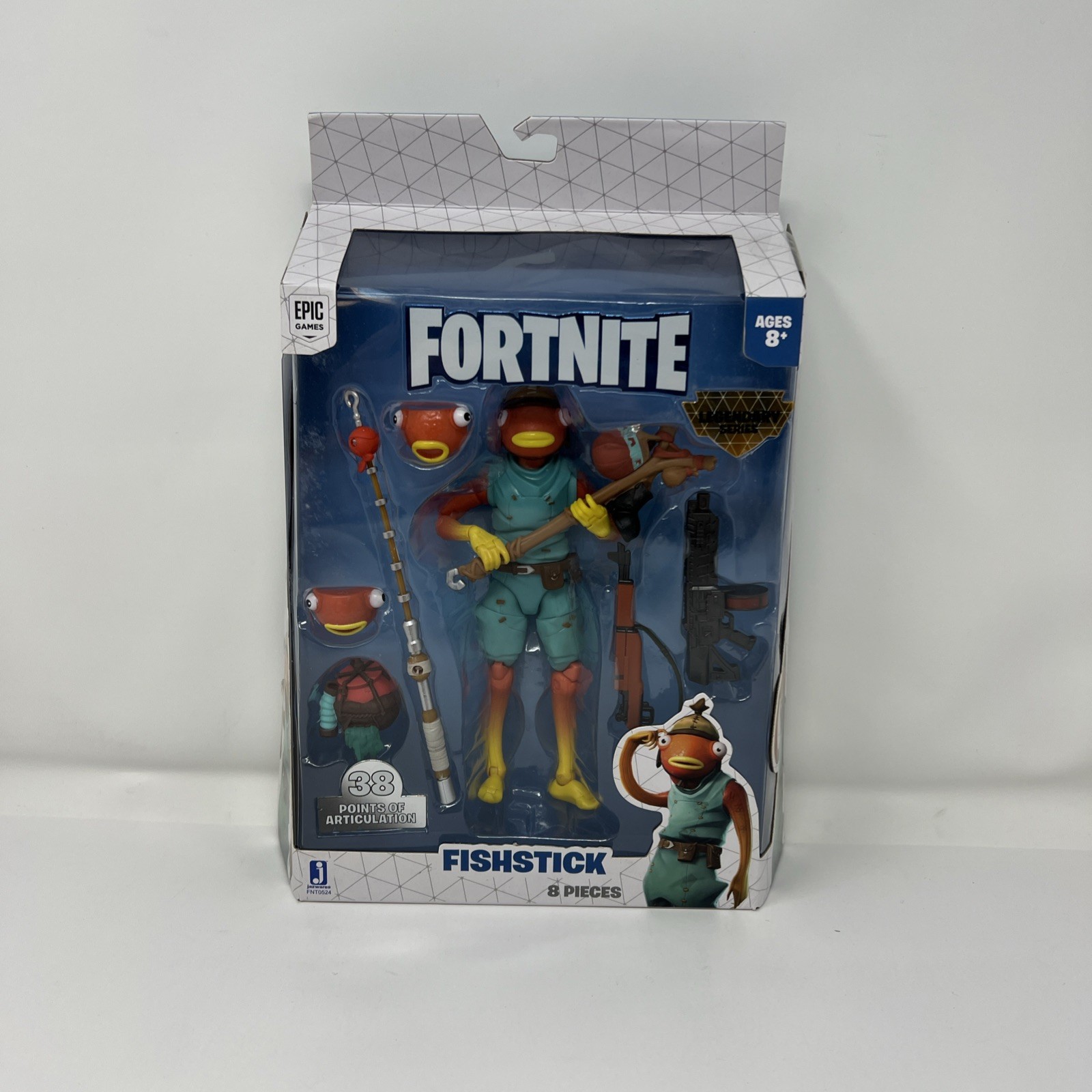 Jazwares Fortnite Legendary Series Fishstick Figure Fish Stick New Box Wear
