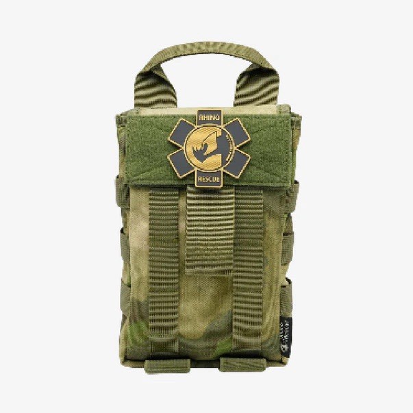 Rhino Rescue RR ATACS Full IFAK Molle NEW with Tags Woodland Camo Rhino Rescue RR ATACS Full IFAK Molle NEW with Tags Woodland Camo