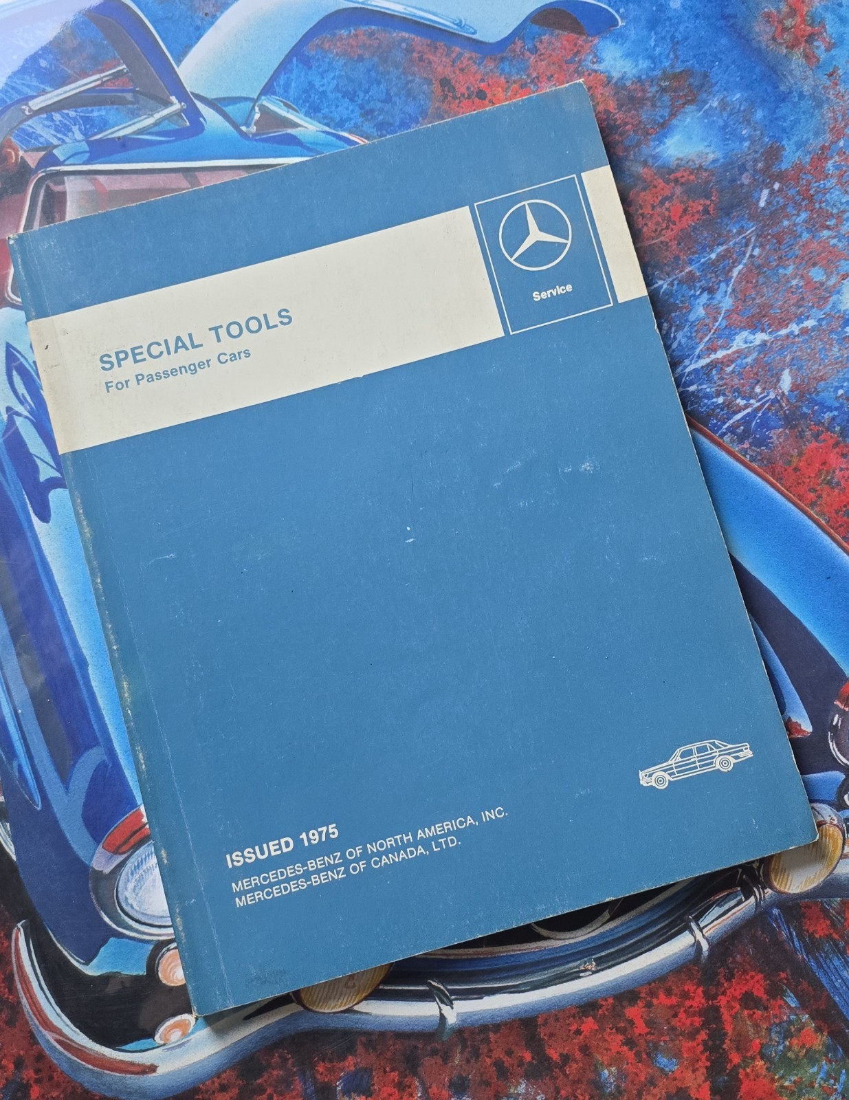 1975 Mercedes-Benz Special Tools Workshop Manual Passenger Cars OEM Service Book