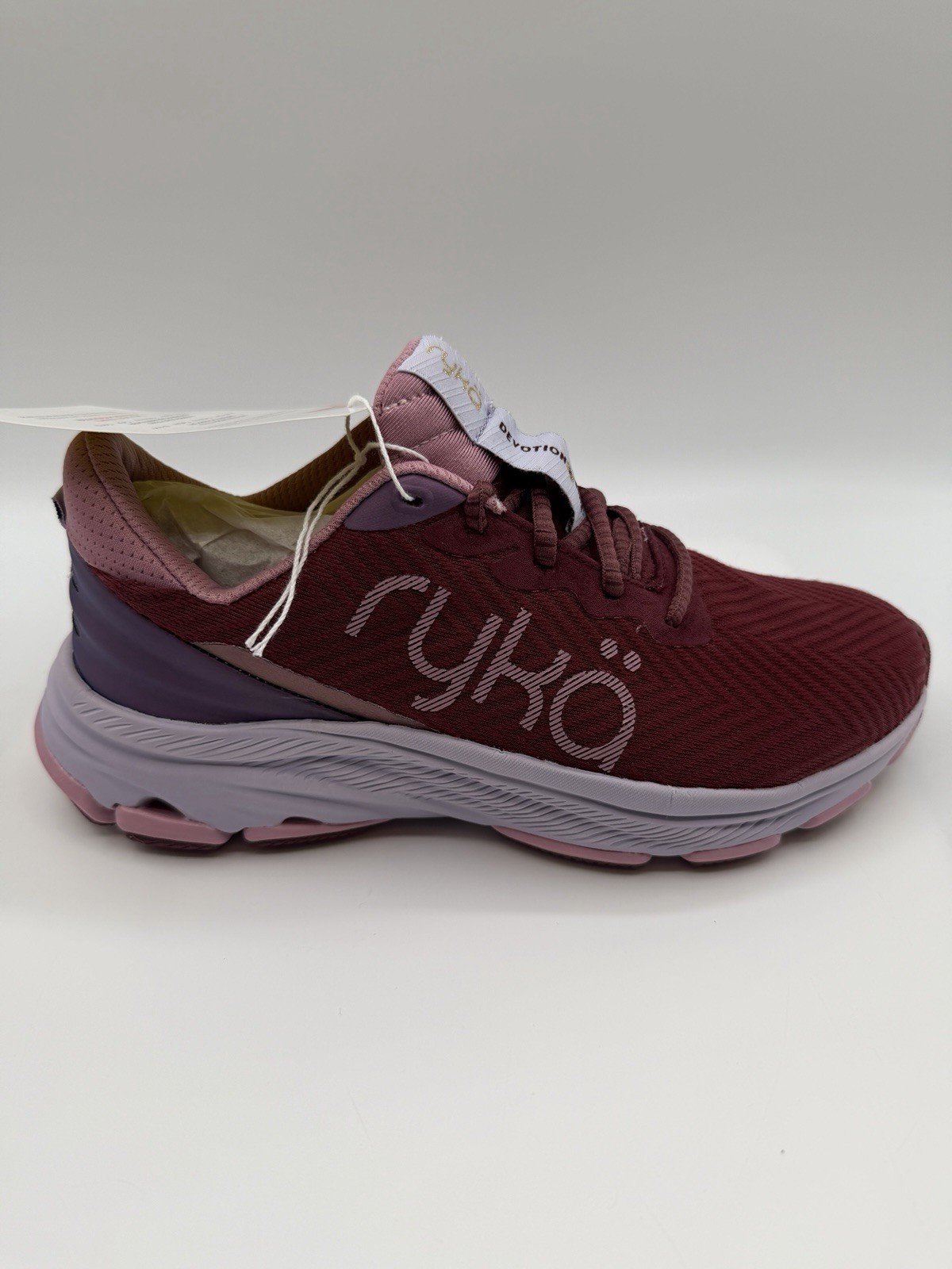 Ryka Devo X Max RS Walking Sneakers, Women’s 5,Pink/Burg. Tonal Metallic/Mesh Ryka Devo X Max RS Walking Sneakers, Women’s 5,Pink/Burg. Tonal Metallic/Mesh