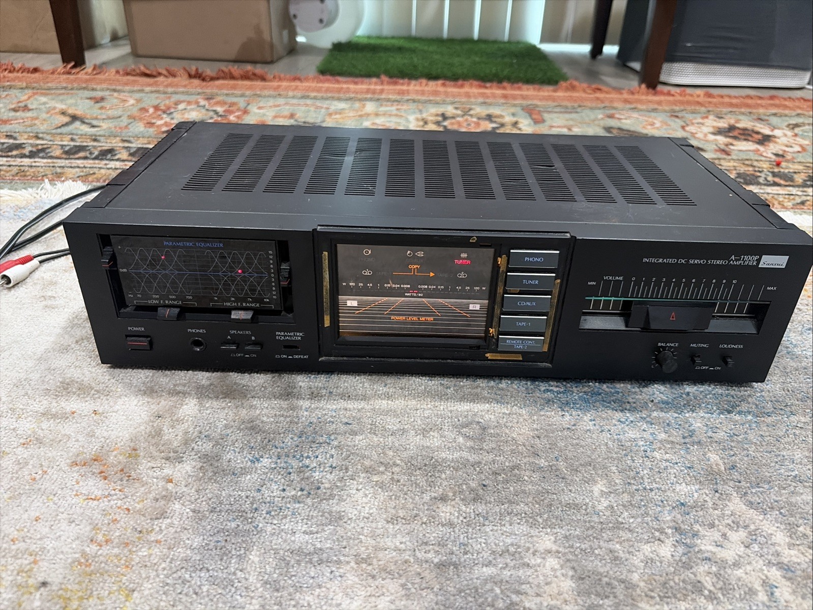 Sansui A-1000P Integrated Amplifier Tested Works Sansui A-1000P Integrated Amplifier Tested Works