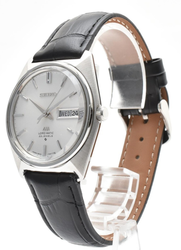 Serviced [Near MNIT] Seiko Lord Matic 5606-7000 Kanji 1969 AT Watch Japan #63
