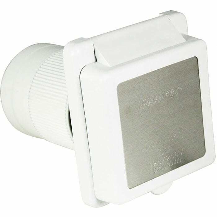 Marinco Non-Metallic Inlet 50a #6353EL-B
