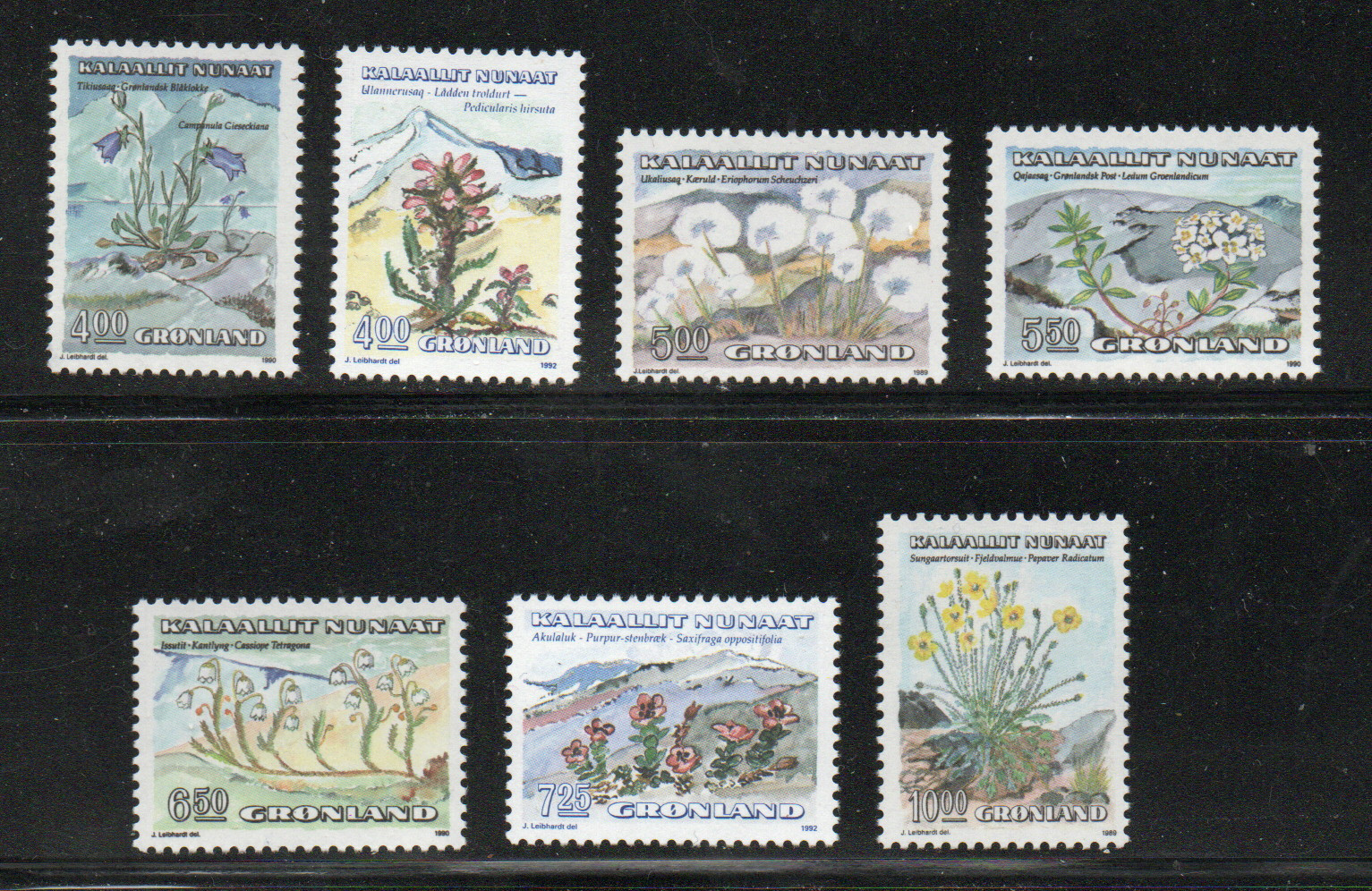 Greenland - Sc# 189 - 196 MNH       /        Lot 0925119